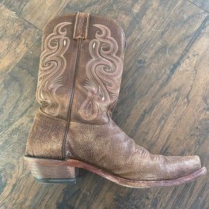 Brown Tony Lama womens boots size 10